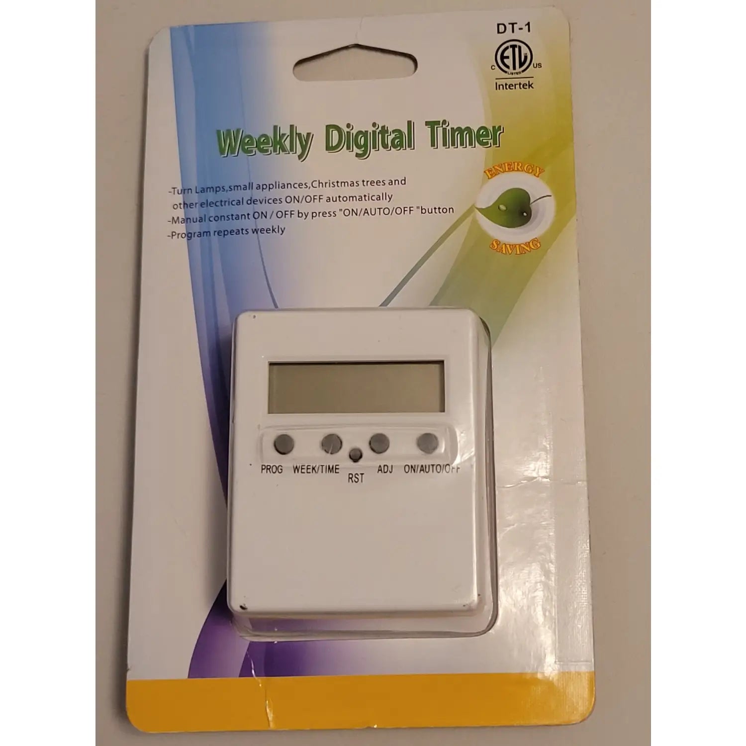 Weekly Programmable Digital Timer For Transformers and Lighting Automations - Timer