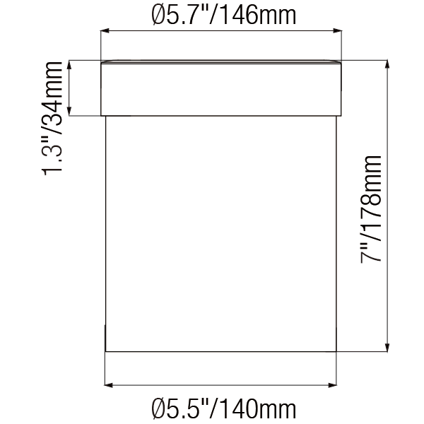Well Light Landscape with Flat PAR36 and 72’’ Lead Wire - Well Light