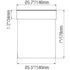 Well Light Landscape with Flat PAR36 and 72’’ Lead Wire - Well Light