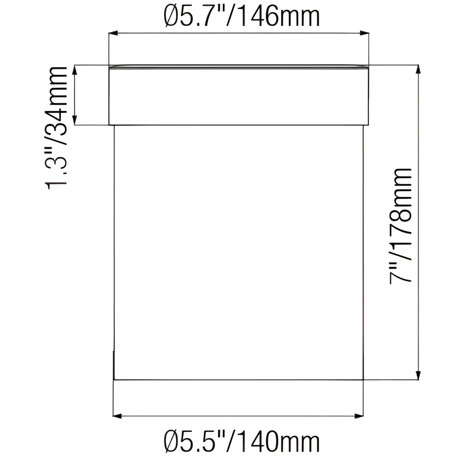 Well Light Landscape with Flat PAR36 and 72’’ Lead Wire - Well Light