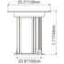 Well Lights with Flat MR16 and Durable PVC-Brass Housing - Well Light