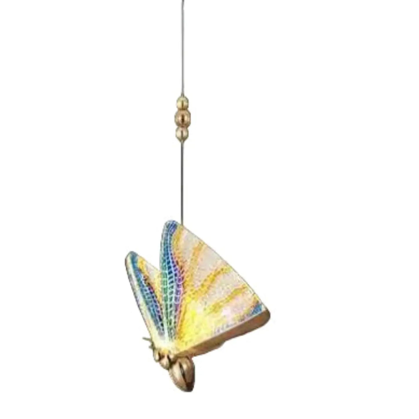 Whimsical LED Butterfly Lamp: Artistic Lighting for Modern Interiors - Color Butterfly Single Head Chandelier - Table