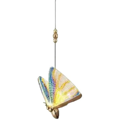 Whimsical LED Butterfly Lamp: Artistic Lighting for Modern Interiors - Color Butterfly Single Head Chandelier - Table