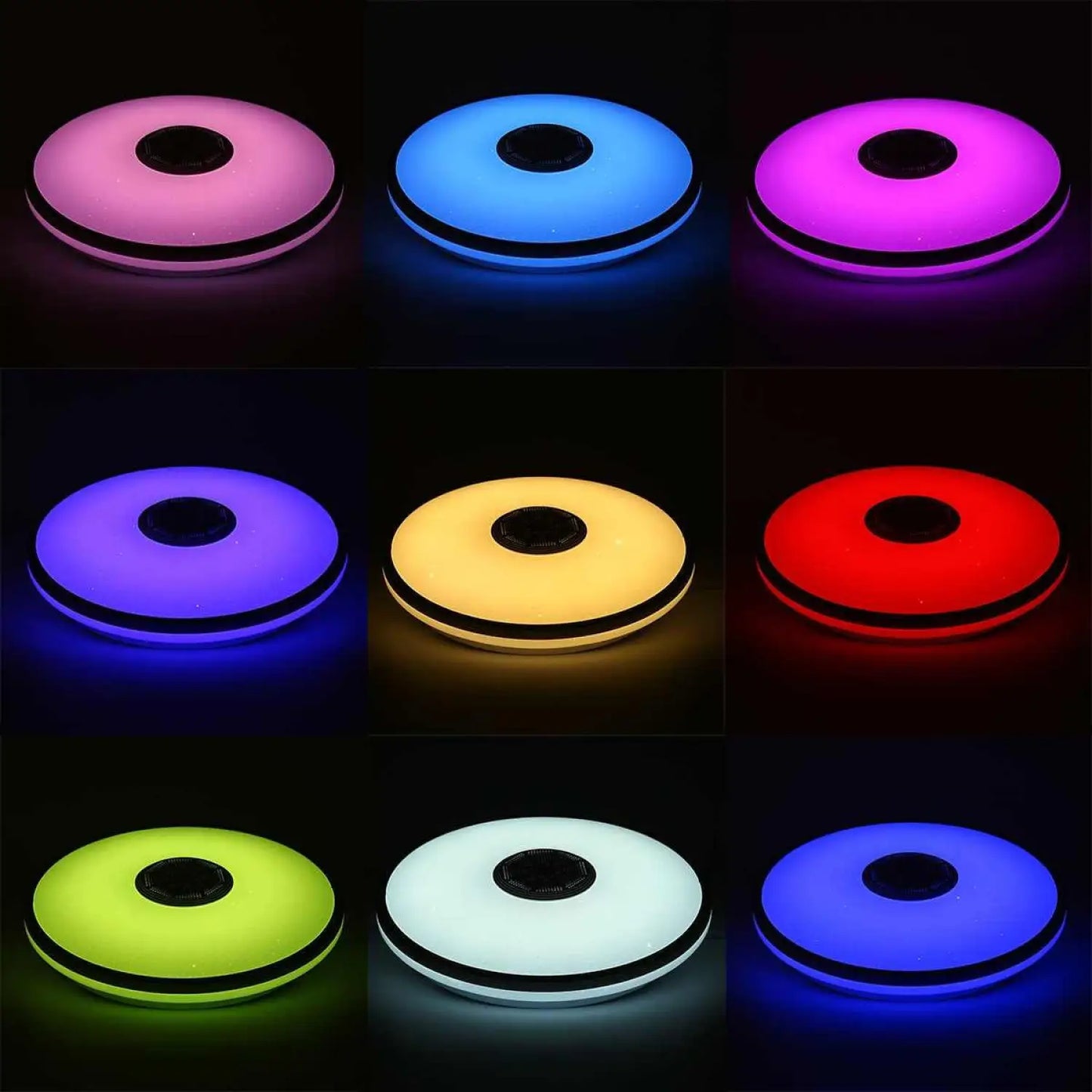 Graffiti WiFi smart Bluetooth ceiling lamp 34cm 12V Hanging Light