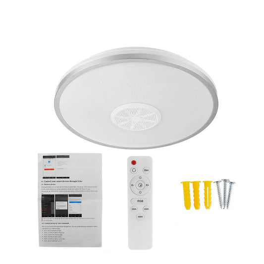 WiFi and Bluetooth LED Smart Ceiling Lights with App Control 34cm Ceiling Light