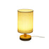 Wood & White Desk Lamp with Bamboo Base and Warm 3000K Lighting Warm White Table Lamps