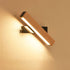Wooden LED Wall Lamp Modern Adjustable Lighting Bar Restaurant Living Room Porch Wall Lamps Corridor Home Decor - E