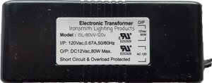 80 Watt Halogen and LED Electronic Potted Transformer