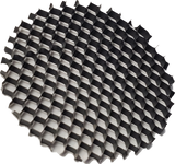 Black Aluminum Honeycomb Lighting Louver For MR16 Bulbs