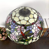 American Tiffany Glass Tabletop Lamp