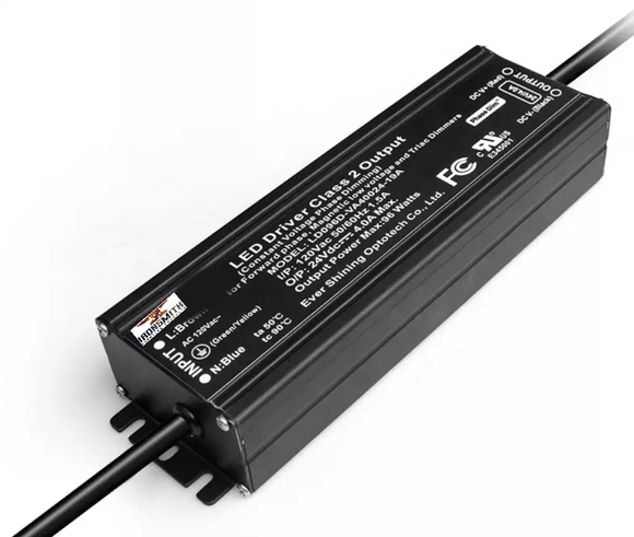 120 Volts -24V DC 96W | Constant Voltage LED Driver with Triac Dimming