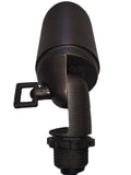 Solid Brass Adjustable Spot Light With Removable and Adjustable Shroud and Thumbscrew