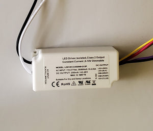 110-277 Volts AC - 42V to 48V DC |  12W Constant Current LED Driver with Dimming