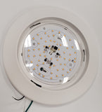 8" Bubble Lens Surface Mount Low Profile LED Fixture