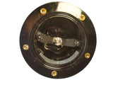 In-ground Well Light with Decorative Solid Brass Cover