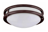 10" 15W Dimmable LED flush mount fixture | 3000K correlated color temperature